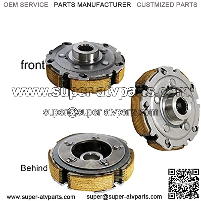 Wet Clutch Shoe Kit with Drum Bearing Seal Oil Filter Nuts For UTV ATV 500 700 HS 700 MSU 500 BENNCHE COLEMAN POWERSPORTS YARDSPORT SUPERMACH QLINK - Image 3