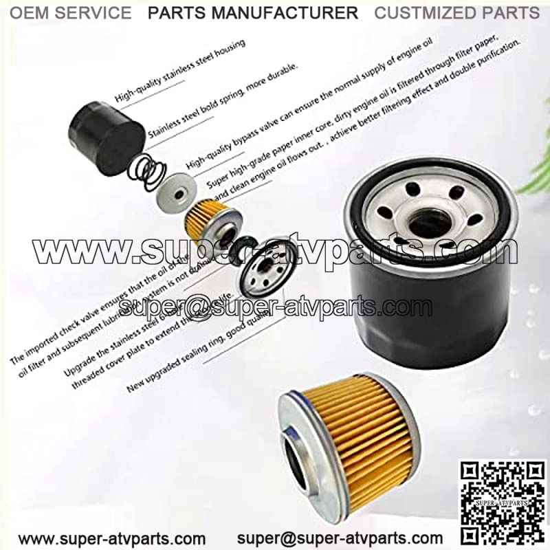 Wet Clutch Shoe Kit with Drum Bearing Seal Oil Filter Nuts For UTV ATV 500 700 HS 700 MSU 500 BENNCHE COLEMAN POWERSPORTS YARDSPORT SUPERMACH QLINK - Image 4