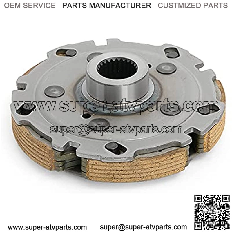 Wet Clutch Shoe Carrier Assembly for 400 All UTV ATV Carb & EFI Models 400 cc, for Massimo, for Supermach, for Menards Yardsport & More, OEM# 21230-F12-0000