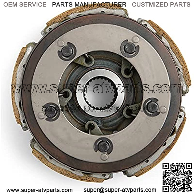 Wet Clutch Shoe Carrier Assembly for 400 All UTV ATV Carb & EFI Models 400 cc, for Massimo, for Supermach, for Menards Yardsport & More, OEM# 21230-F12-0000 - Image 4