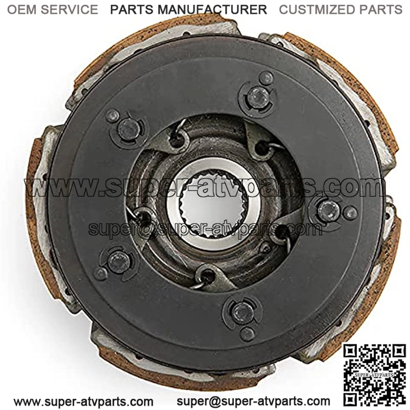 Wet Clutch Shoe Carrier Assembly for Arctic Cat 350 366 400 425 450 500 2008-2021, for KYMCO MXU400, OEM# 0823-328, 0823-197, 2261A-PWB1-900 - Image 3