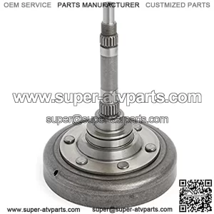 Wet Clutch Cover Clutch Drum Shaft for All UTV and ATV Carb & EFI Models 400 cc, for Massimo, for Supermach, for Menards Yardsport & More, OEM# 21210-F12-0000