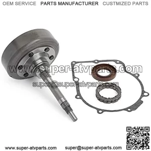 Clutch Kit for ATV UTV 500 & 700 cc All Models, for Massimo, for Supermach and More ATV & UTV 500cc 700cc, Wet Clutch Cover Housing/Bearing/Oil Seal/Gasket