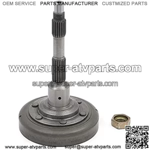 Wet Clutch Cover for CFMoto 500 MC Models (2007-2016), UForce CForce 500, CF500, X5 LWB/SWB, Rancher 500, ATV UTV Clutch Drum/Shaft, OEM# 0180-053100