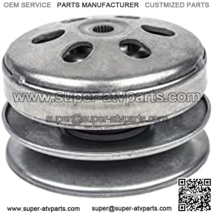 Complete Clutch Assembly with Driver Pulley & Clutch Bell for GY6 125cc & 150cc GY6 Scooters, ATV's & Go Karts