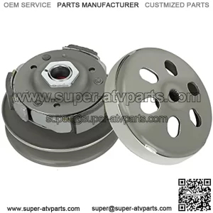 GY6 150CC Engine Rear Clutch Assembly Set 19 Spline Compatible with Auto Scooter ATV Go Kart Moped Kazuma 150cc Full auto ATVs