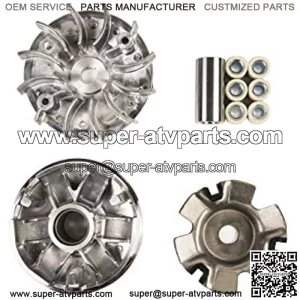 Variator Roller Assembly for GY6 125cc 150cc 4 Stroke 152QMI 157QMJ Scooter Moped ATV Engine Front Clutch