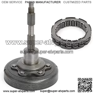 Wet Clutch Cover Housing Clutch Drum Shaft + Bearing for ATV 350 400 425 450 500 2010-2021, for KYMCO MXU400