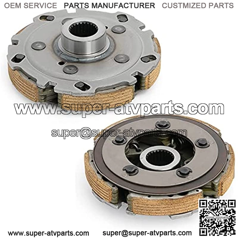 Wet Clutch Kit for HiSUN 400 UTV, Massimo, Supermach, Q link, YS400, UTV400, MSU400, Clutch Cover Housing + Clutch Shoe + Nuts + Bearing + Oil Filter + Gasket + Seal - Image 3
