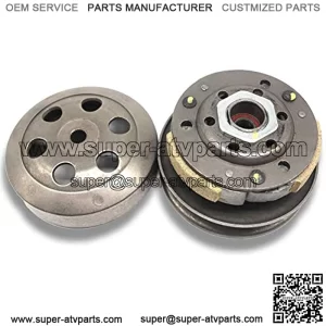 Complete Clutch Assembly Rear Clutch Drive Pulley for GY6 49cc 50cc ATV Scooter Moped 139QMB Taotao Roketa Sunl