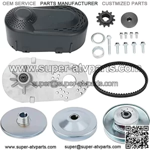 1" Go Kart Torque Converter CVT Comet Clutch Replaces Comet TAV2 219554A Manco Go Karts 12T #35 Chain Drive Belt Fits Engines with a 1" Straight Crankshaft