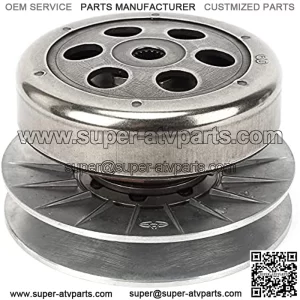 Clutch Driven Pully Rear Assembly Fit for LINHAI 260cc 250 300cc Scooter Go Kart ATV 16T Spline Clutch Assembly LINHAI 260cc 250 300cc CLUTCH Moped Scooter GO KART ATV 16 16 Driven Pulley Wheel