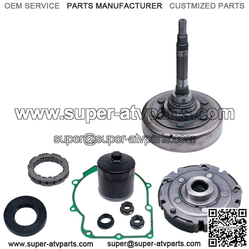 Wet Clutch Shoe Drum Main&driven CVT Clutch for Hisun 500 700UTV MSU500 MASSIMO - Image 2