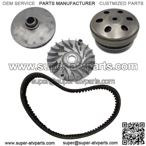 Primary Secondary Driven Clutch Pulley Belt For Linhai 400 Bighorn ATV UTV NEW