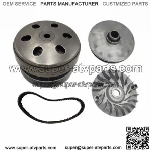 Primary Secondary Clutch W Drive Belt For Linhai LH400 ATV UTV CUV Bighorn NEW