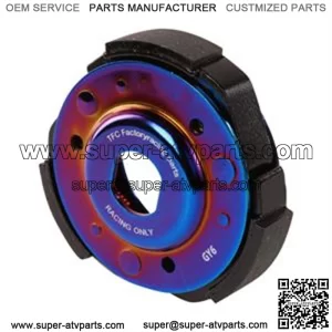 Clutch Shoe, TFC Titanium Anodized for 125cc - 150cc GY6 Scooters, ATVs, Go Karts