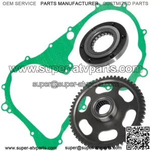 Starter Clutch Sprag Idler Gear W/Gasket For Suzuki LT-4WD Quadrunner 4WD 87-93