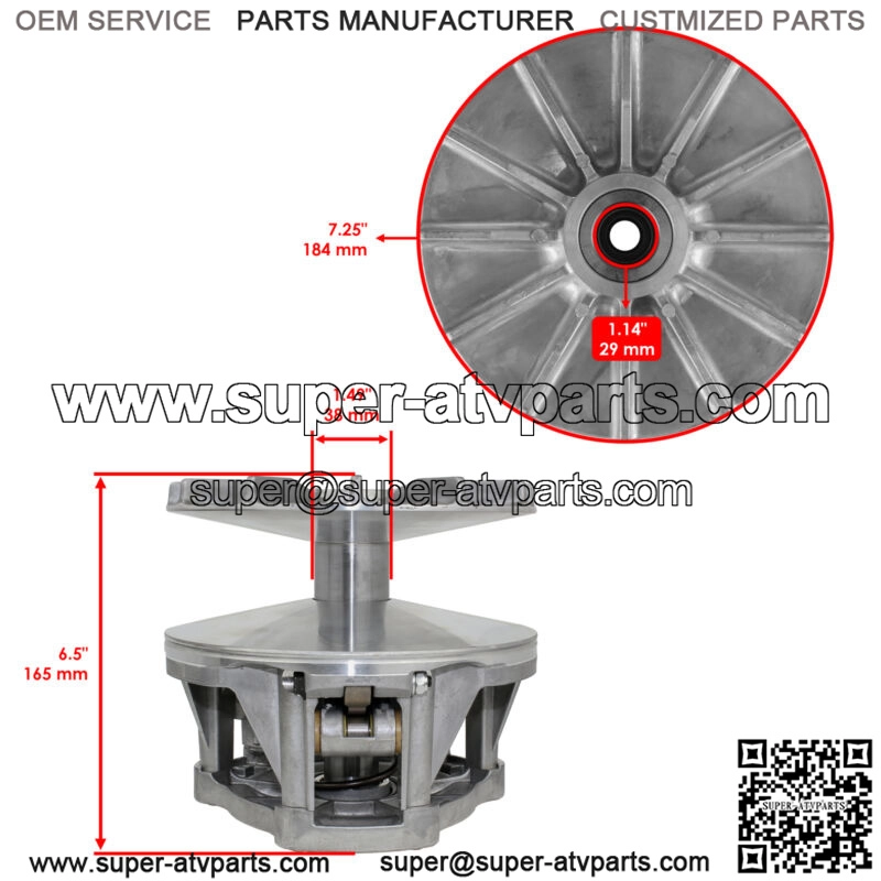 1322888 Complete Primary Drive Clutch for Polaris - Image 2