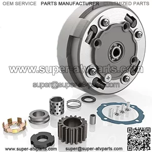TA1-17T 17 Teeth Semi Automatic Clutch Assembly for 50cc 110cc 125cc 135cc ATV Quad Go Kart Dirt Bike Roketa Kazuma JCL NST SUNL Taotao