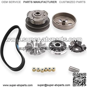 Gy6 150cc clutch set??include clutch Assembly and Variator Assembly with 842 belt, fit for GY6 125cc And 150cc 4-Stroke Engine Scooter ATV Taotao Roketa Sunl