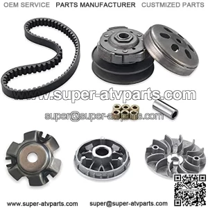 Gy6 150cc High Performance clutch set??include clutch Assembly and Variator Assembly with High Performance 743 belt, fit for GY6 125cc And 150cc 4-Stroke Engine Scooter ATV Taotao