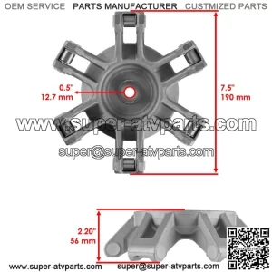 Governor Cup Assy & Clutch Weight Kit for Can-Am Outlander Max 800R LTD 2011
