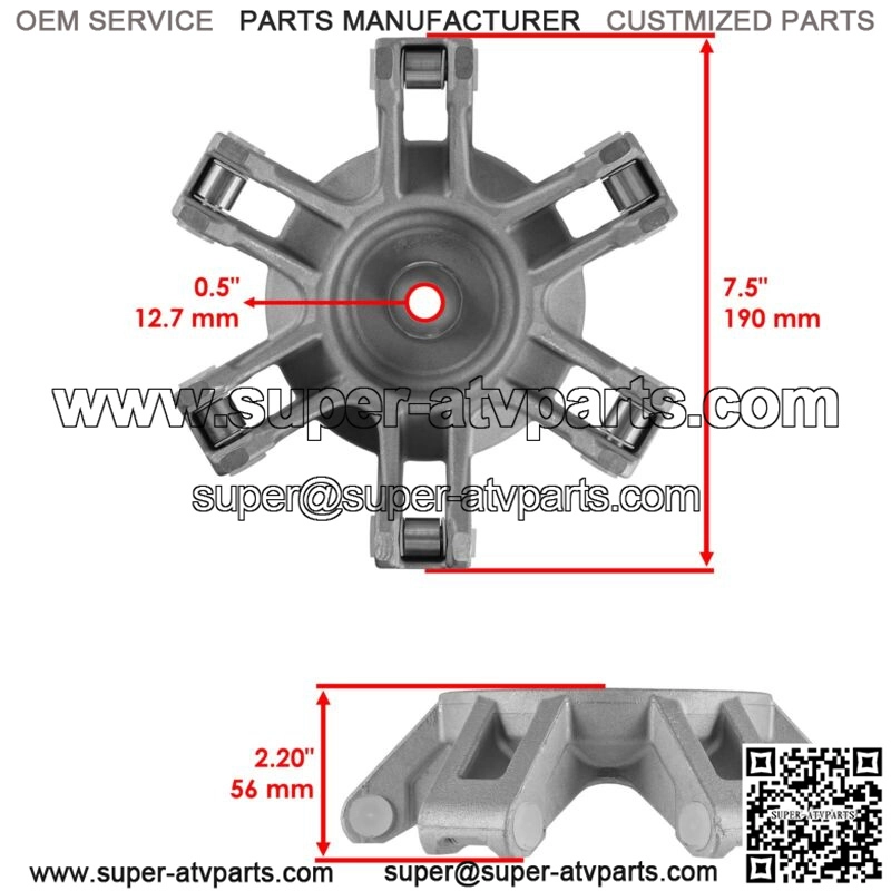 Governor Cup Assembly for Can-Am CanAm Traxter Max 500 650 4x4 Auto CVT XT 2005 - Image 2