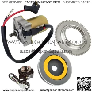 Starter Motor Clutch Sprag Idler Gear Kit For Yamaha Raptor 90 YFM90R 2009-2013