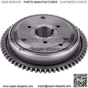 Starter Drive Clutch Primary Starter Drive Sprag Clutch Assembly for Scooter Moped GY6/125CC/150CC/152QMI/157QMJ/ATV 60 Tooth Gear 20 Sprags