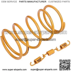 ATKS-03902 Chinese Scooter High Performance Racing Torque Spring clutch springs GY6 50cc-100cc 139QMB Engine Moped ATV (1500RPM,Yellow)