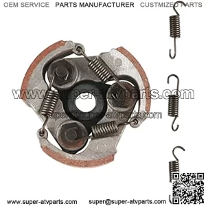 PRO BAT 3 Shoes Centrifugal Clutch Plate No Keyway 49cc Pocket PIT Quad Dirt Bike ATV