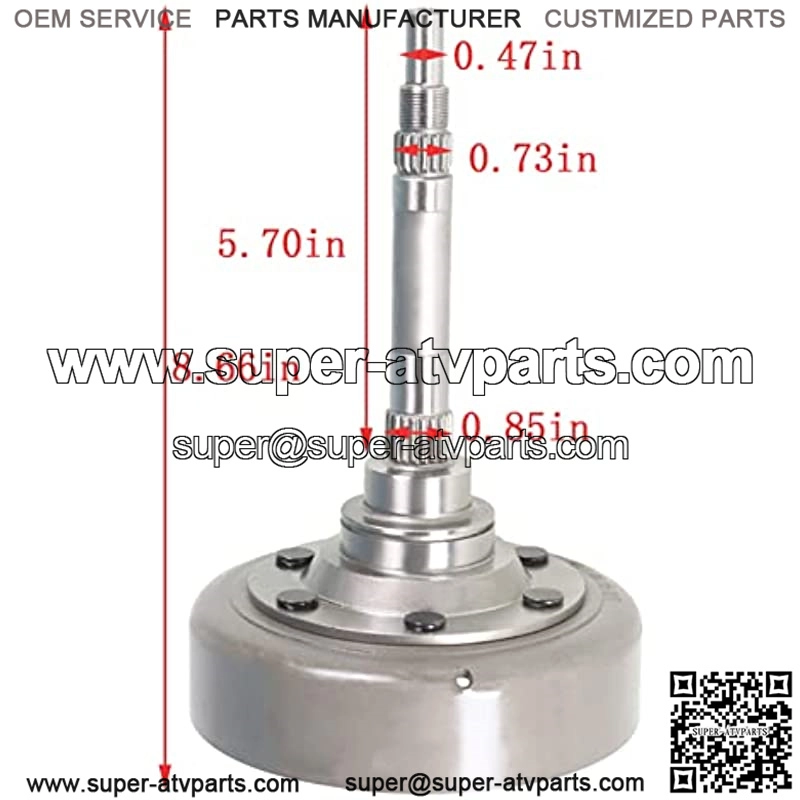 Wet Clutch Kit Replacement for UTV 500 700 21241-004-000 21230-004-0000 - Image 3