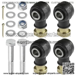 Polaris Scrambler 500 2X4/4X4 1997-2012 Tie Rod End Kit (2 Sets)