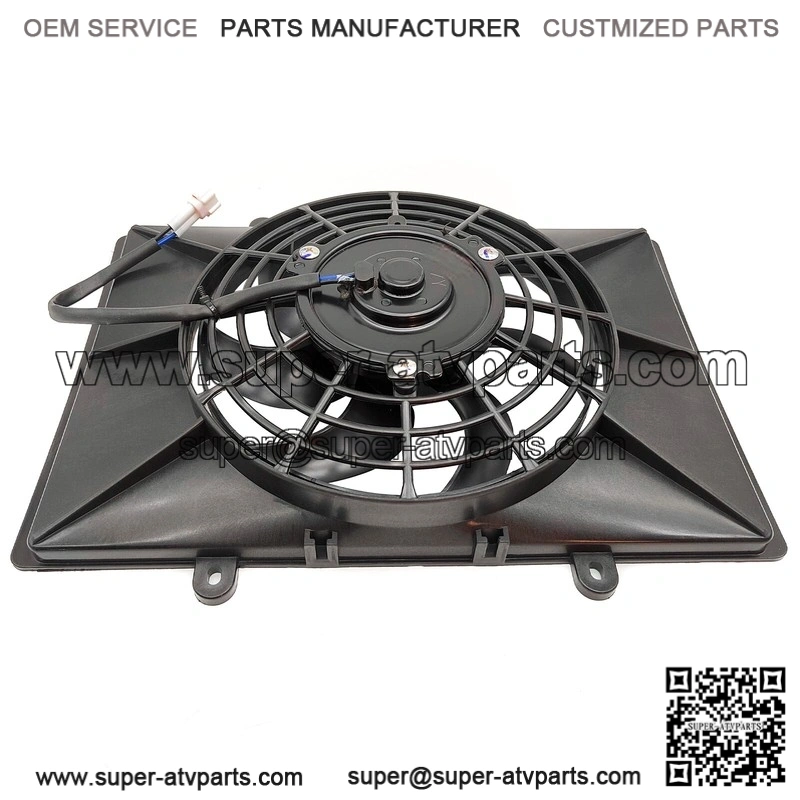 Radiator Cooling Fan Fit For HISUN 400 500 700 ATV Stels YS Coleman Parts - Image 2
