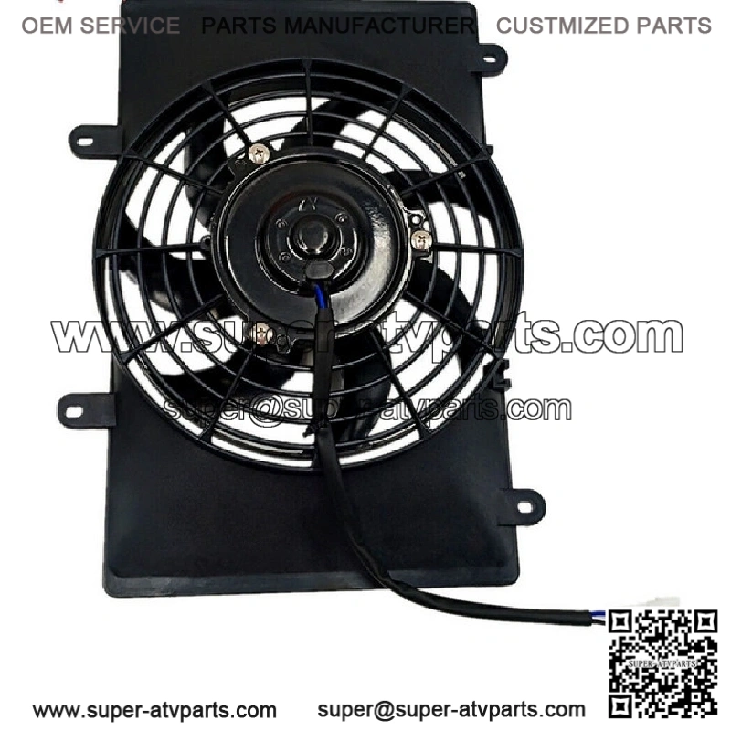 Radiator Cooling Fan Fit For HISUN 400 500 700 ATV Stels YS Coleman Parts - Image 3
