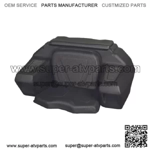 ATV Rear Passenger Seat Cargo Storage Helmet Trunk Box Luggage Lounger