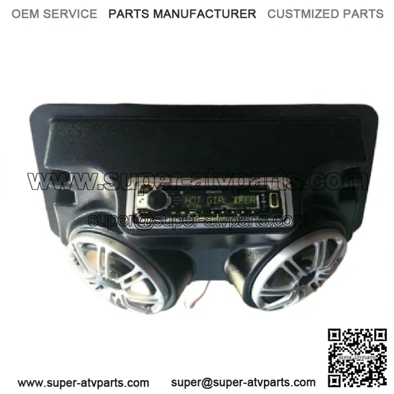 Overhead Stereo Speaker Console Fits UTV RXR 800 RZR4 570 XP900 XP1K - Image 2