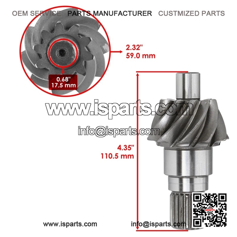 Rear Differential Gear & Pinion Bearing Kit for Can-Am Outlander Max 650 6x6 (2022-2023) - Image 3