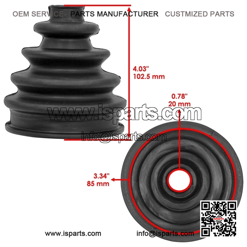 Rear Axle Inner CV Boot Kit for Kawasaki Teryx4 800 (2014-2023) - OEM #49006-0596 - Image 2