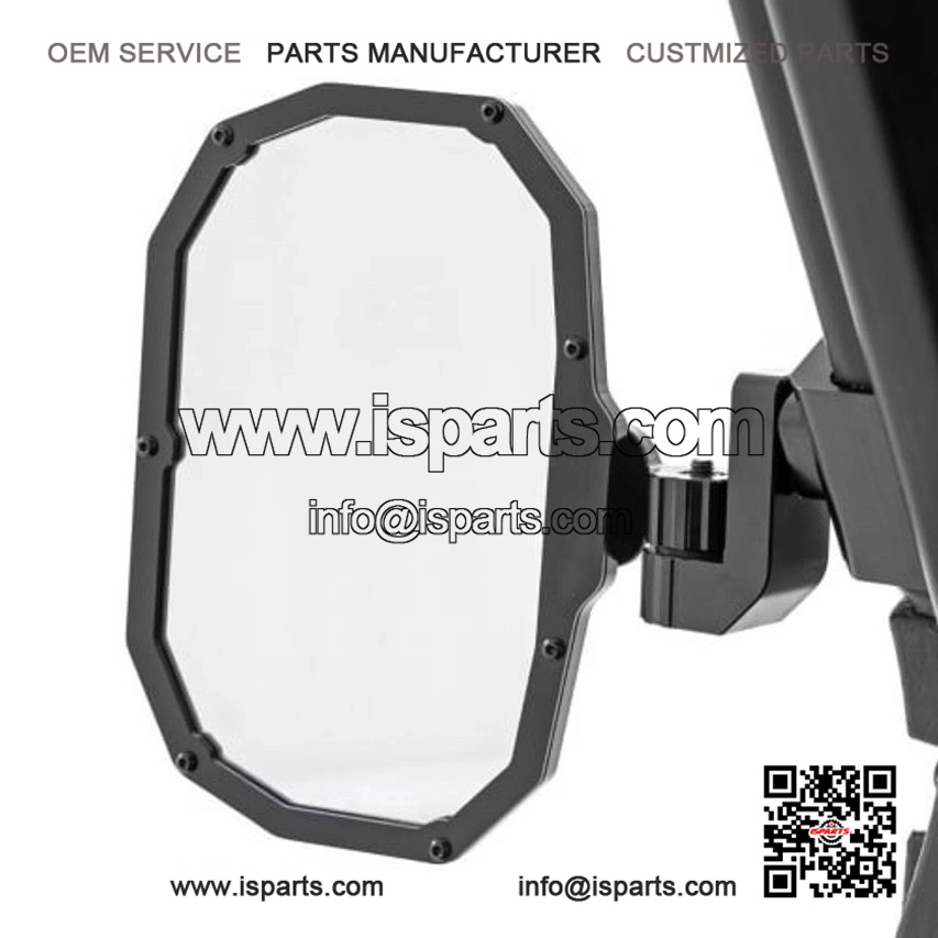 Aluminum Side Mirrors for Polaris Ranger UTVs - Image 3