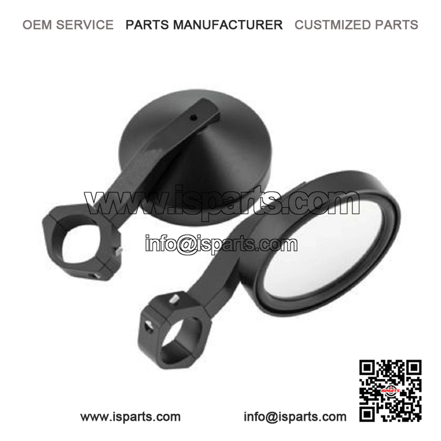 SuperSport Side View Mirrors for Pioneer and Talon