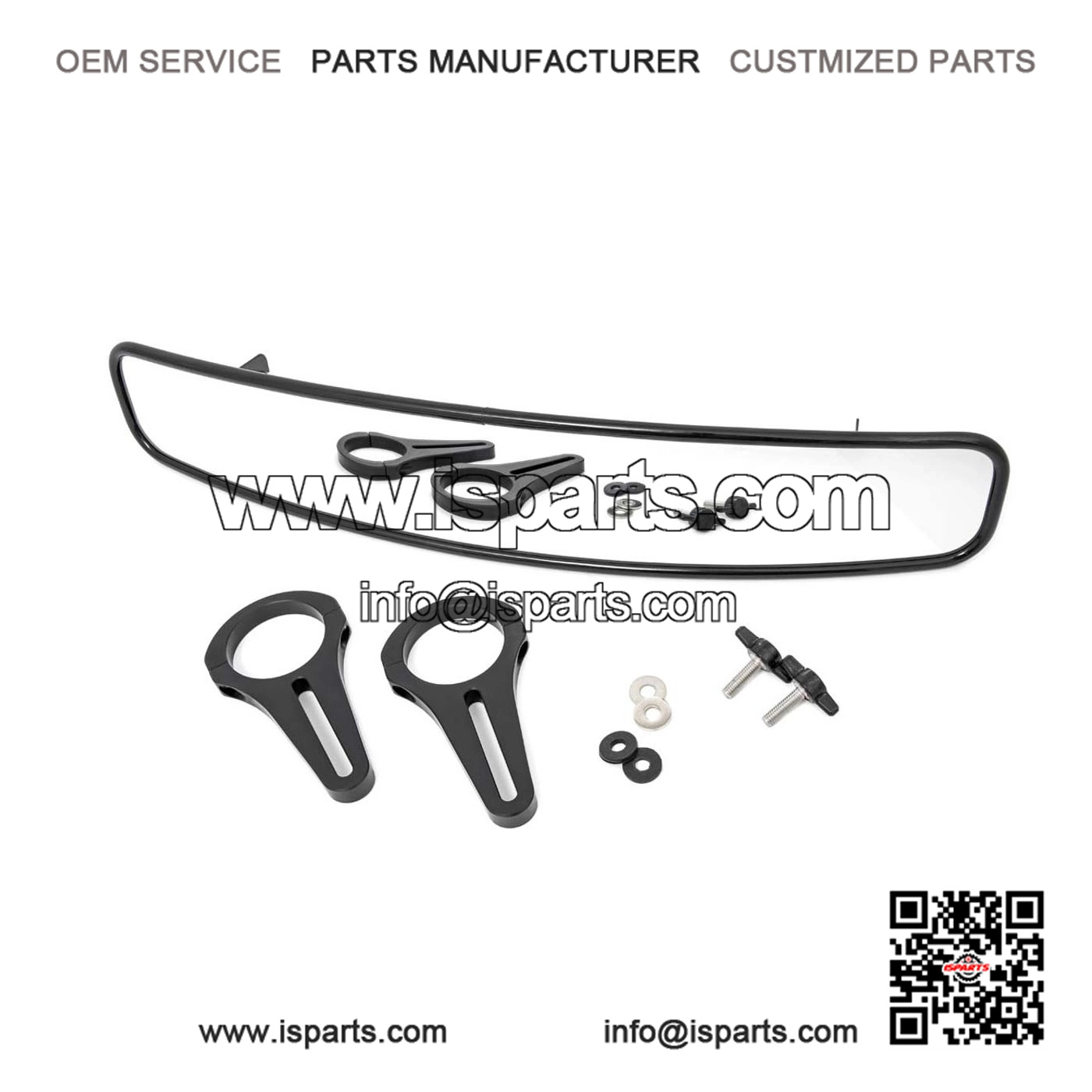 Ultra-Wide Rear View Mirror for Commander and Maverick Models