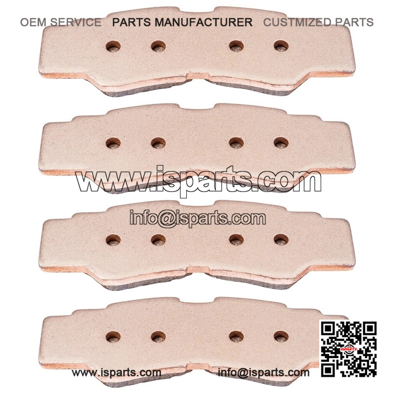 Sintered Rear Brake Pads for Yamaha Wolverine YXE10 Rmax 2 XTR (2023-2024) - Image 3