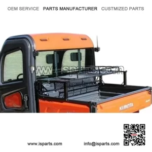 Universal Dump Bed Cargo Rack and Tool Holder for Kubota RTV X1140, 400CI, and 500
