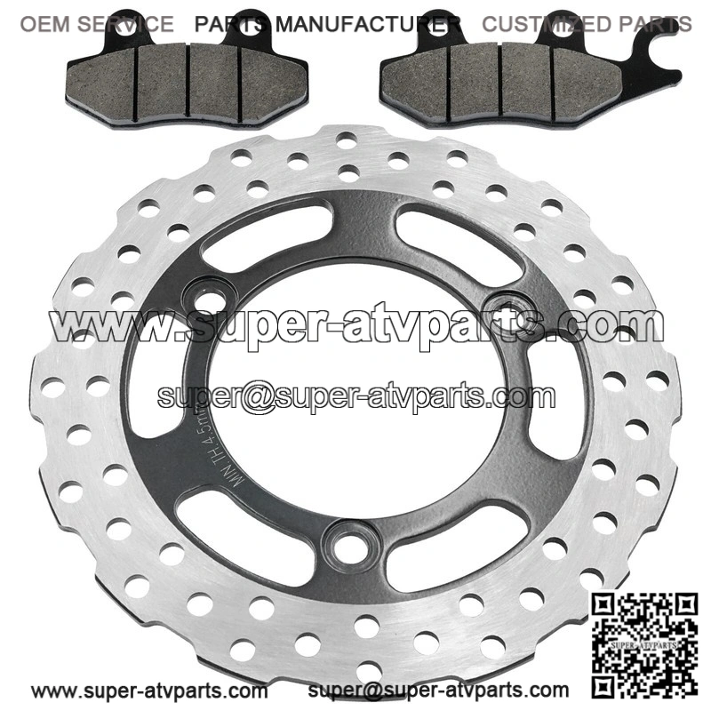 For Yamaha Kodiak 450 YFM450F 4x4 2003 2004 Front Rear Brake Caliper With Disc Pad - Image 3