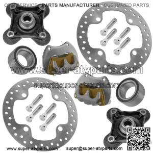 For Suzuki LT-Z400 LTZ400Z Quadsport Z400 2003-14 Front Caliper Brake Disc Pad