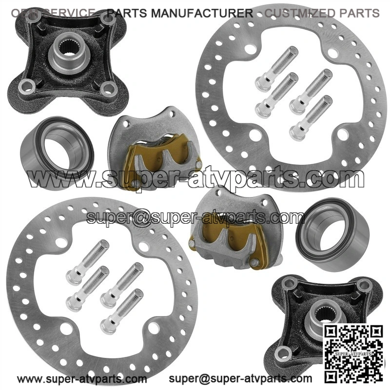 For Suzuki LT-Z400 LTZ400Z Quadsport Z400 2003-14 Front Caliper Brake Disc Pad