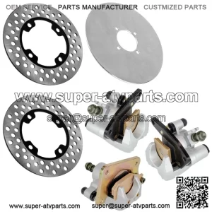 Fits Polaris Sportsman 500 4x4 1998-2002 Rear Brake Caliper With Disc Rotor With Pads