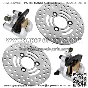 For Yamaha Rhino 700 YXR700 4X4 2008-13 Front Left Right Brake Caliper Disc Pads