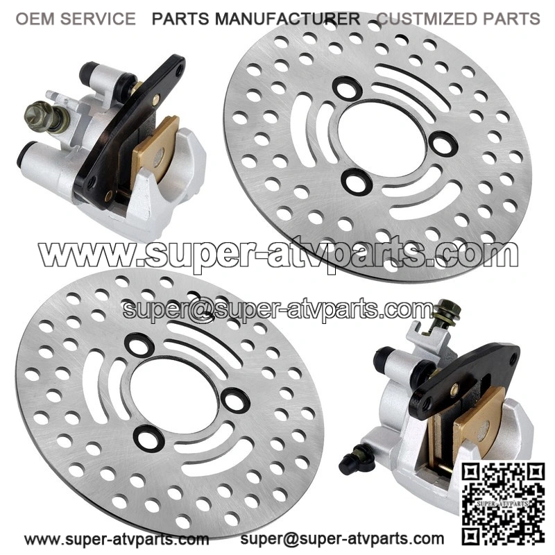 For Yamaha Rhino 700 YXR700 4X4 2008-13 Front Left Right Brake Caliper Disc Pads